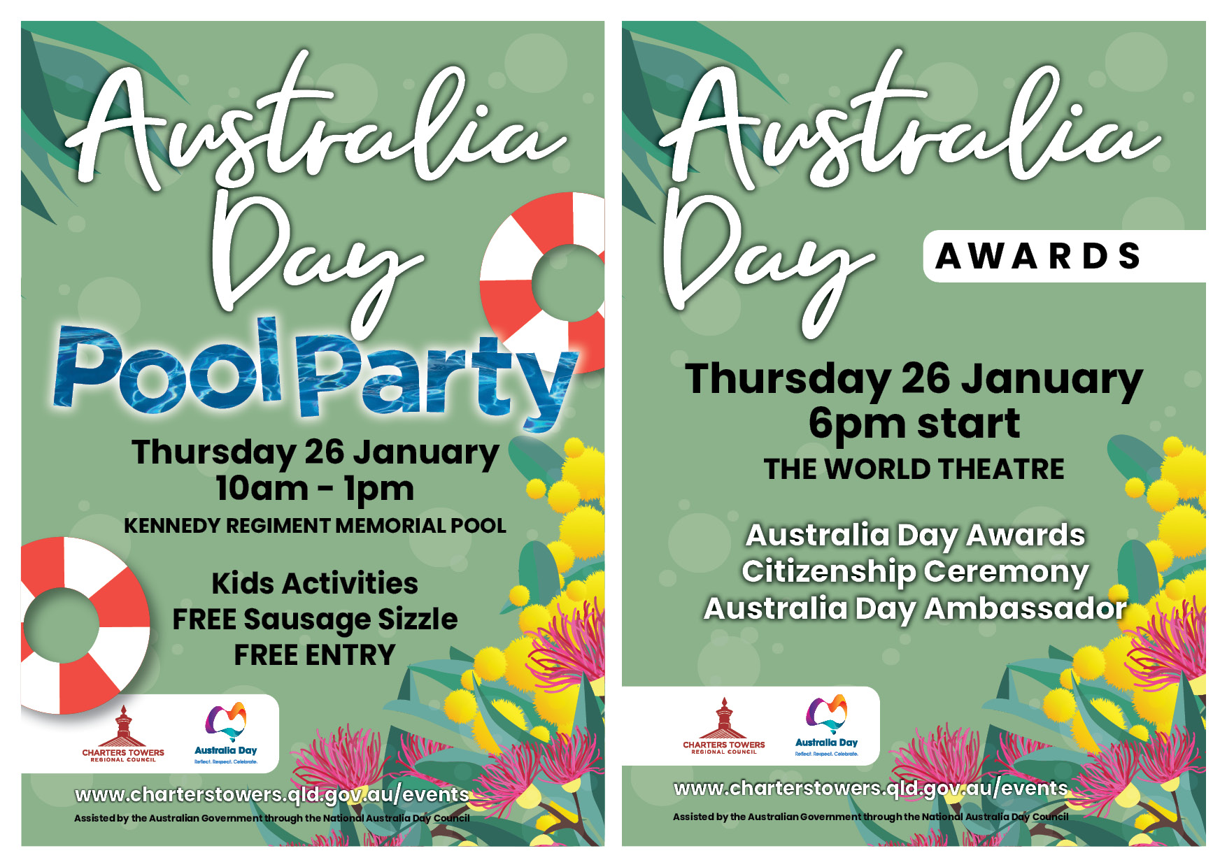 Aus day sidebyside