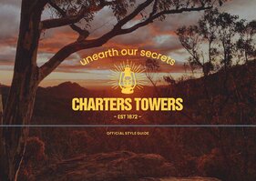 Destination Charters Towers Style Guide Cover Page
