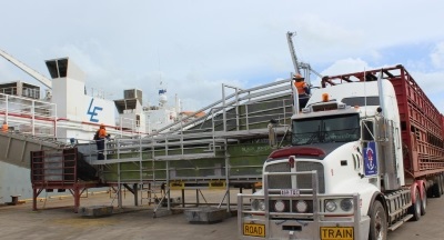 truck at sale yards