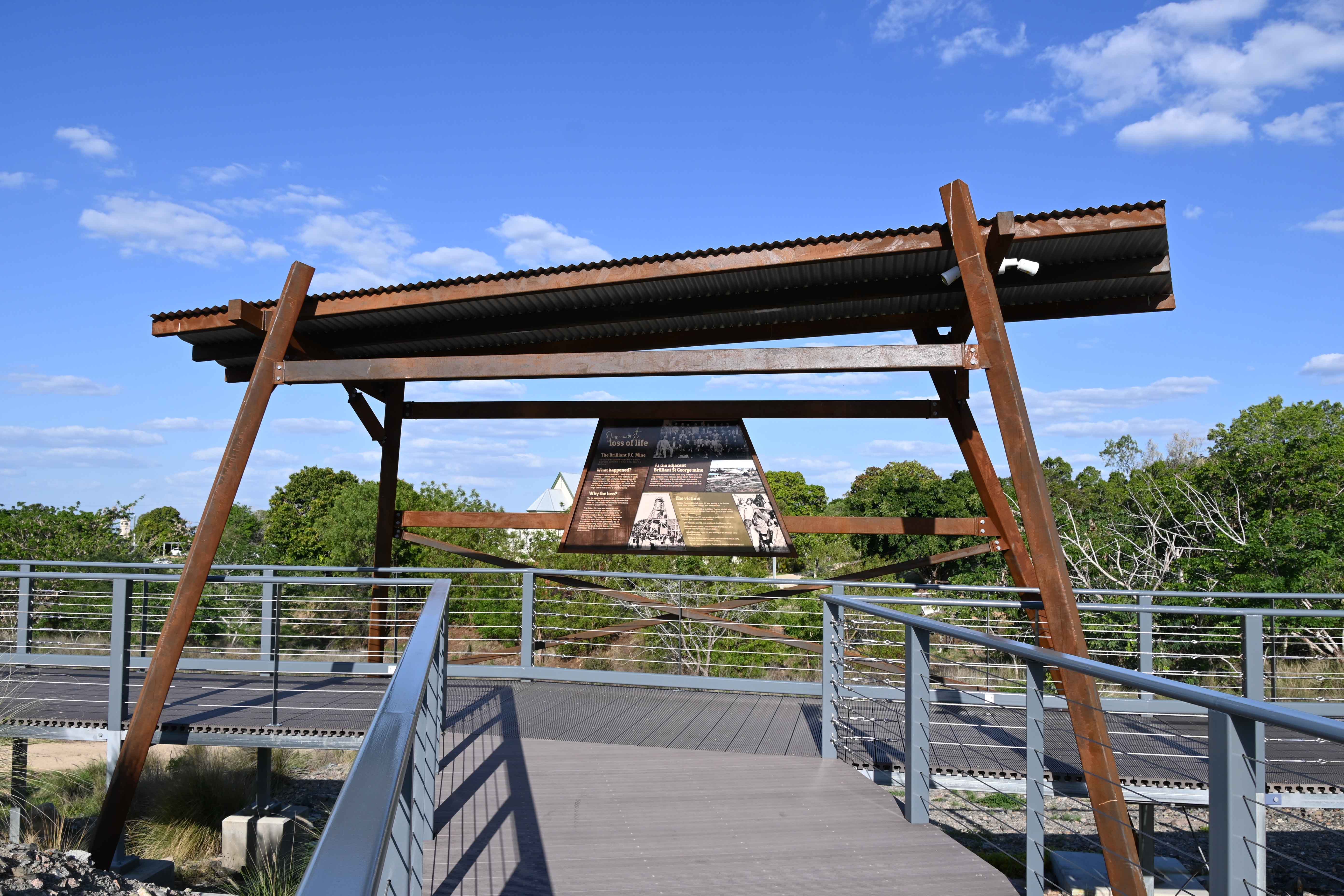 Miners' Memorial Opening