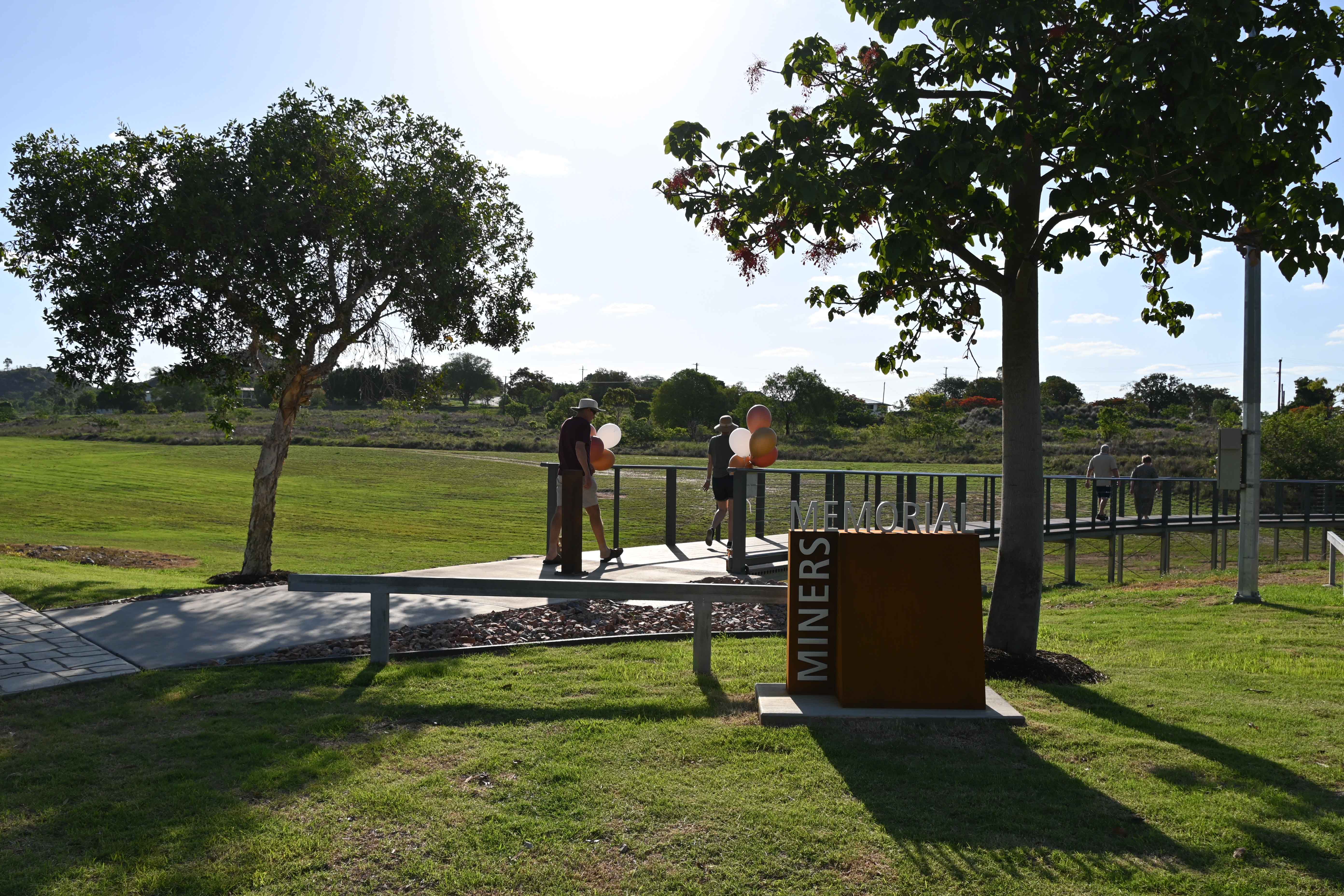 Miners' Memorial Opening