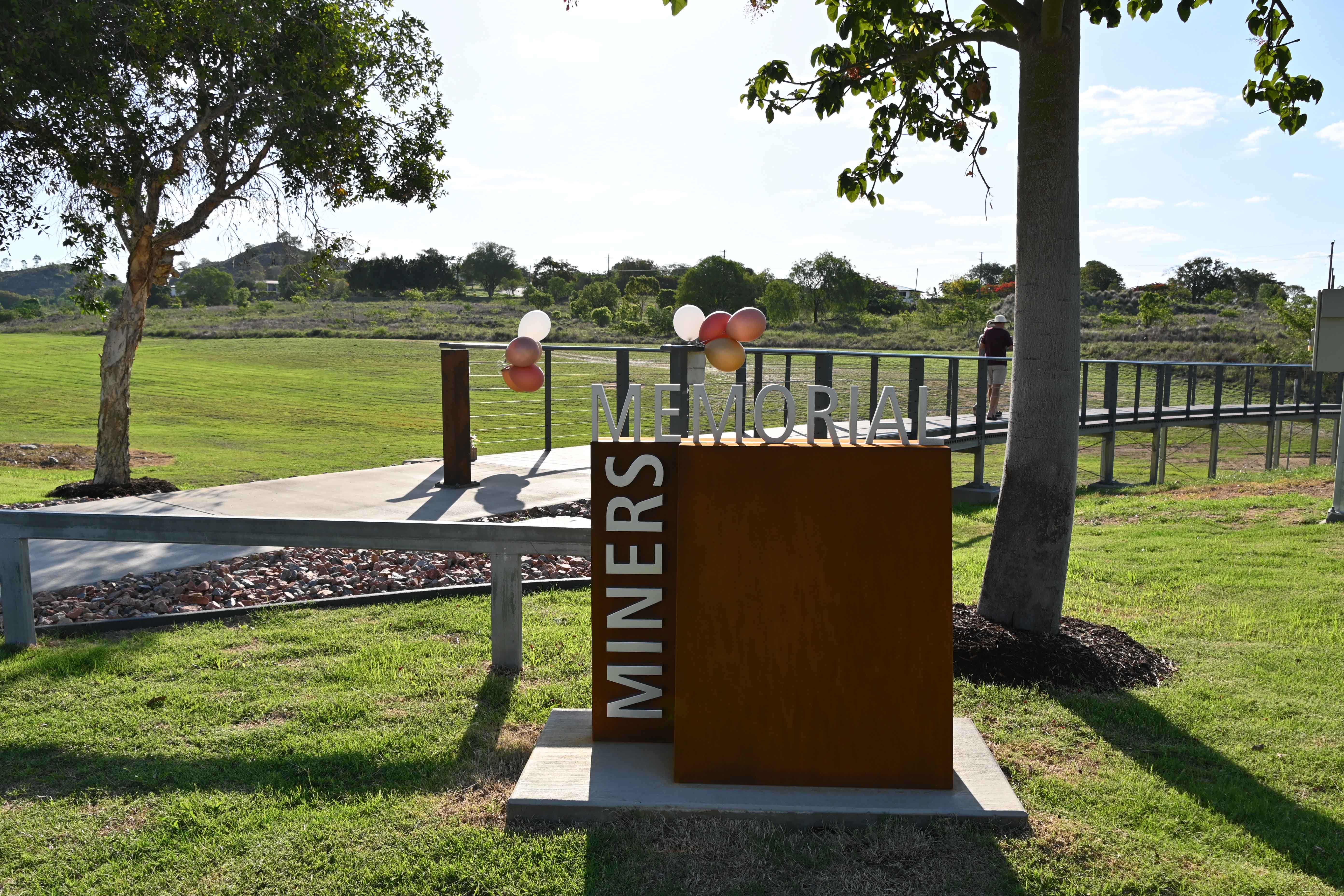 Miners' Memorial Opening