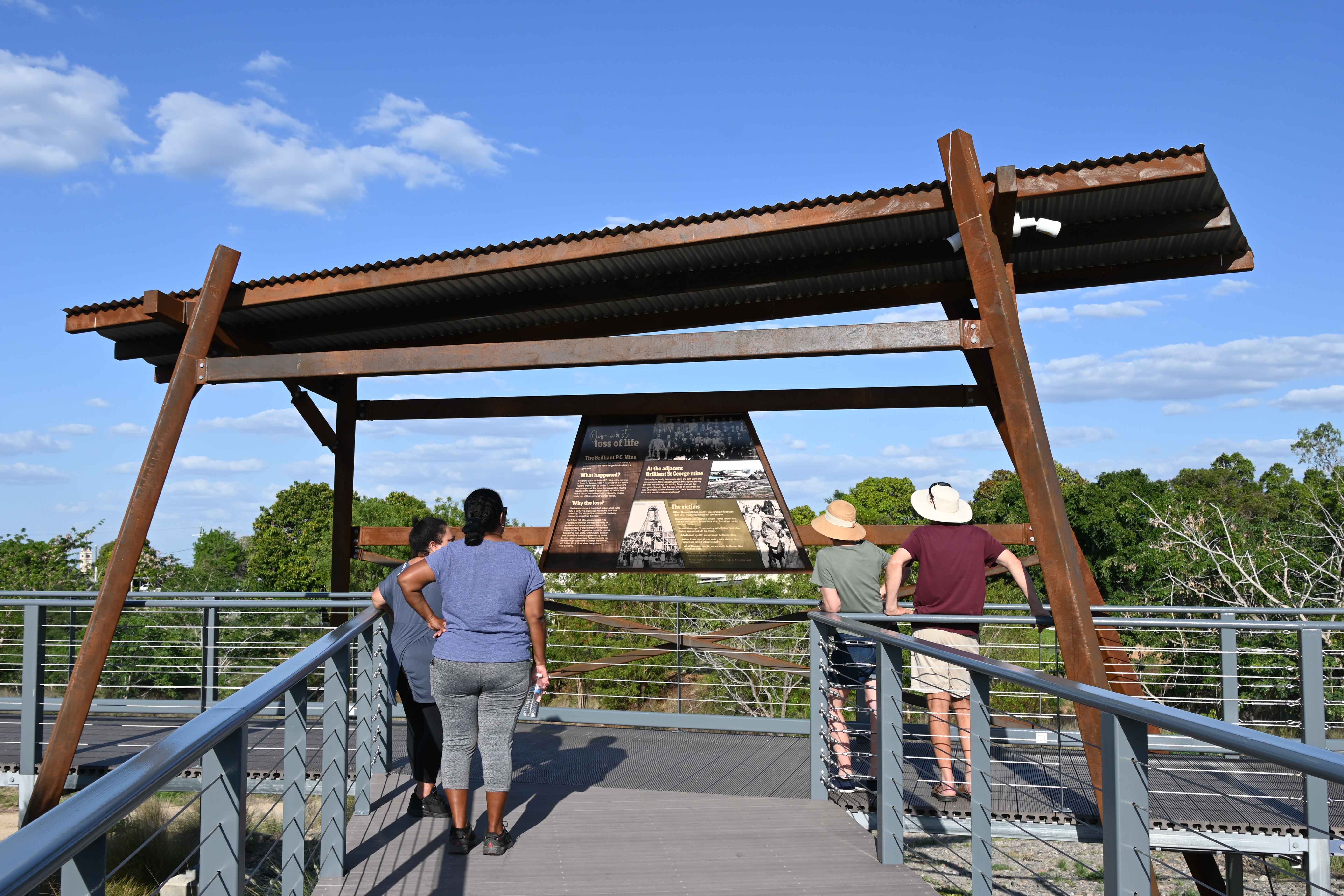Miners' Memorial Opening