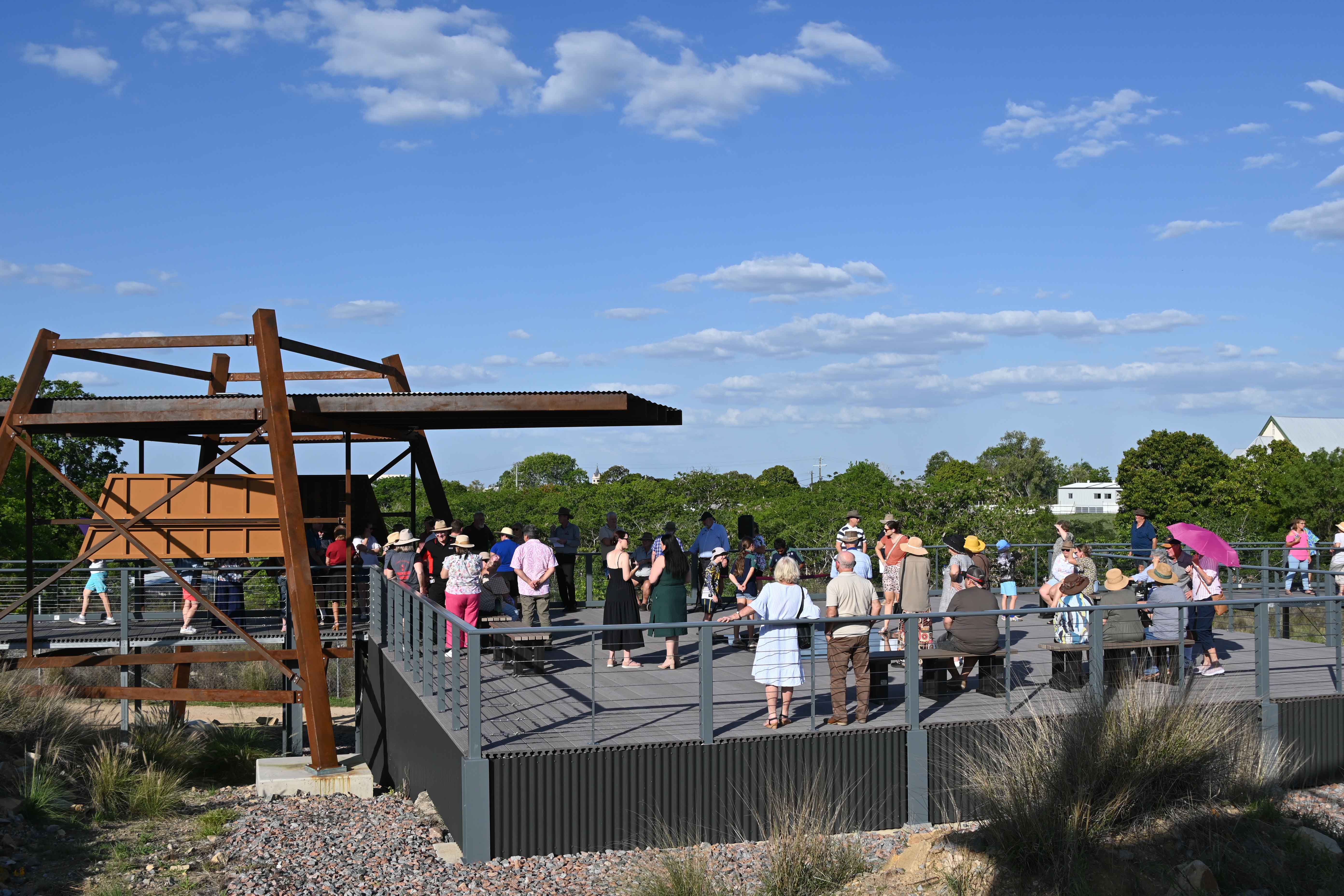 Miners' Memorial Opening