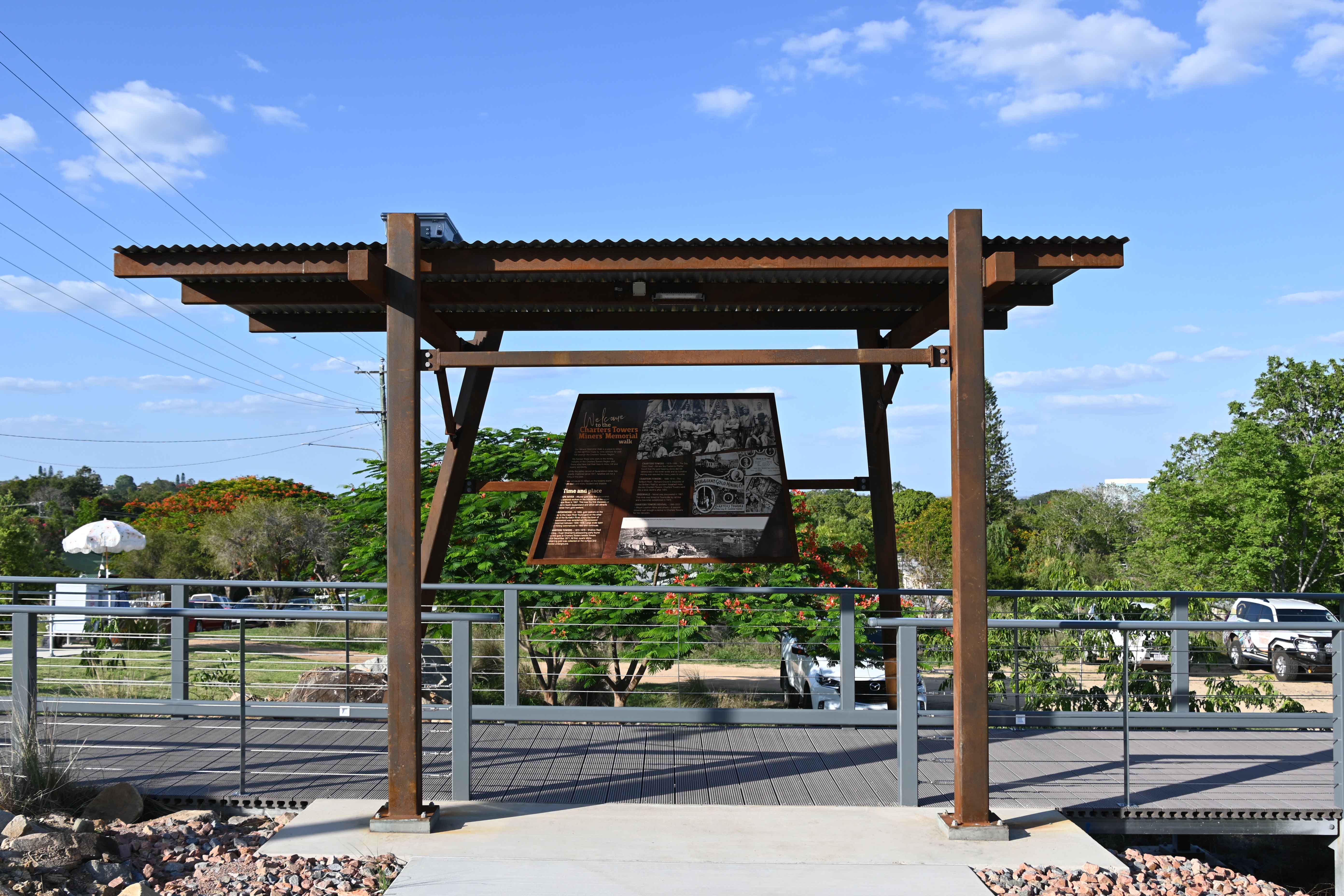 Miners' Memorial Opening