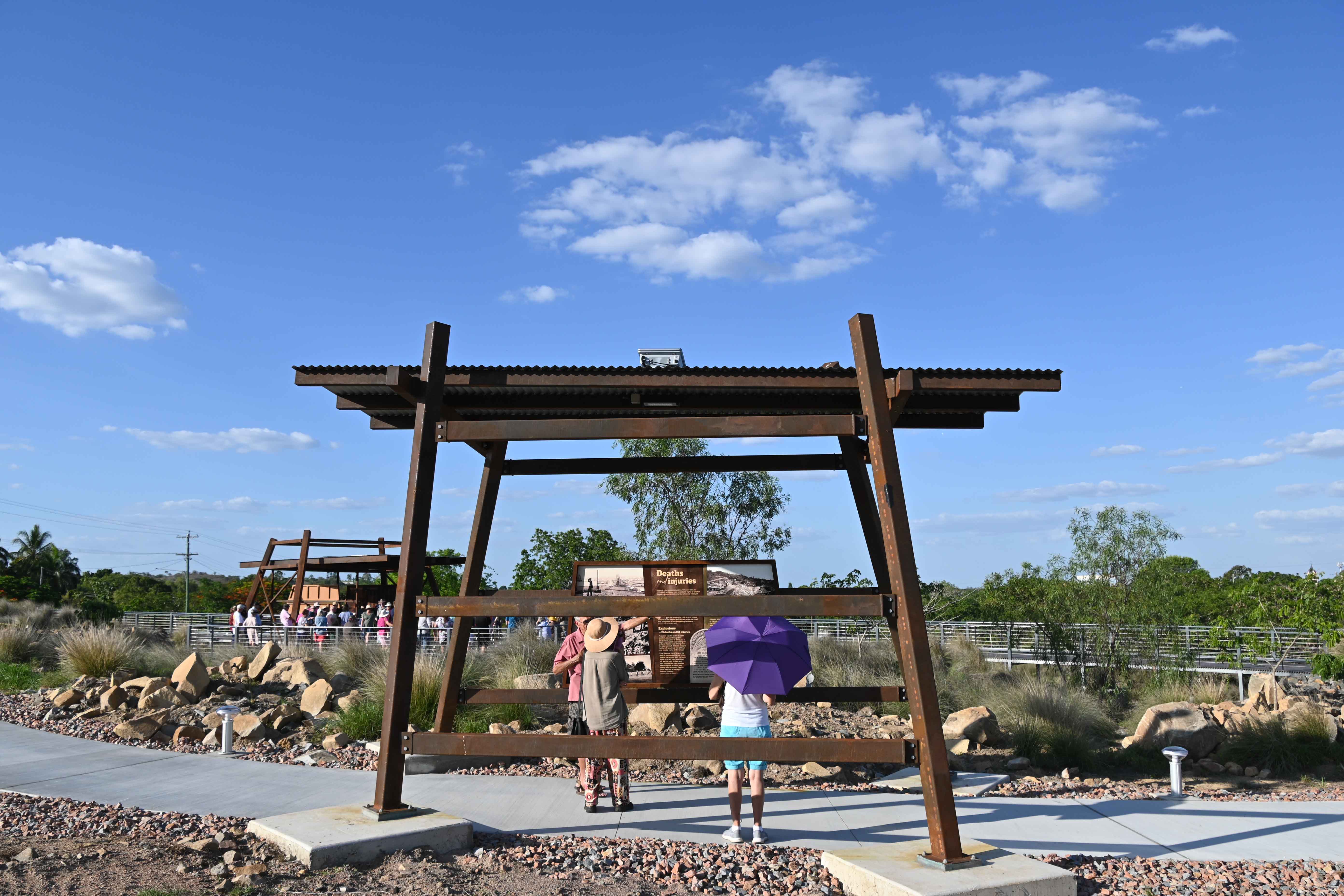 Miners' Memorial Opening
