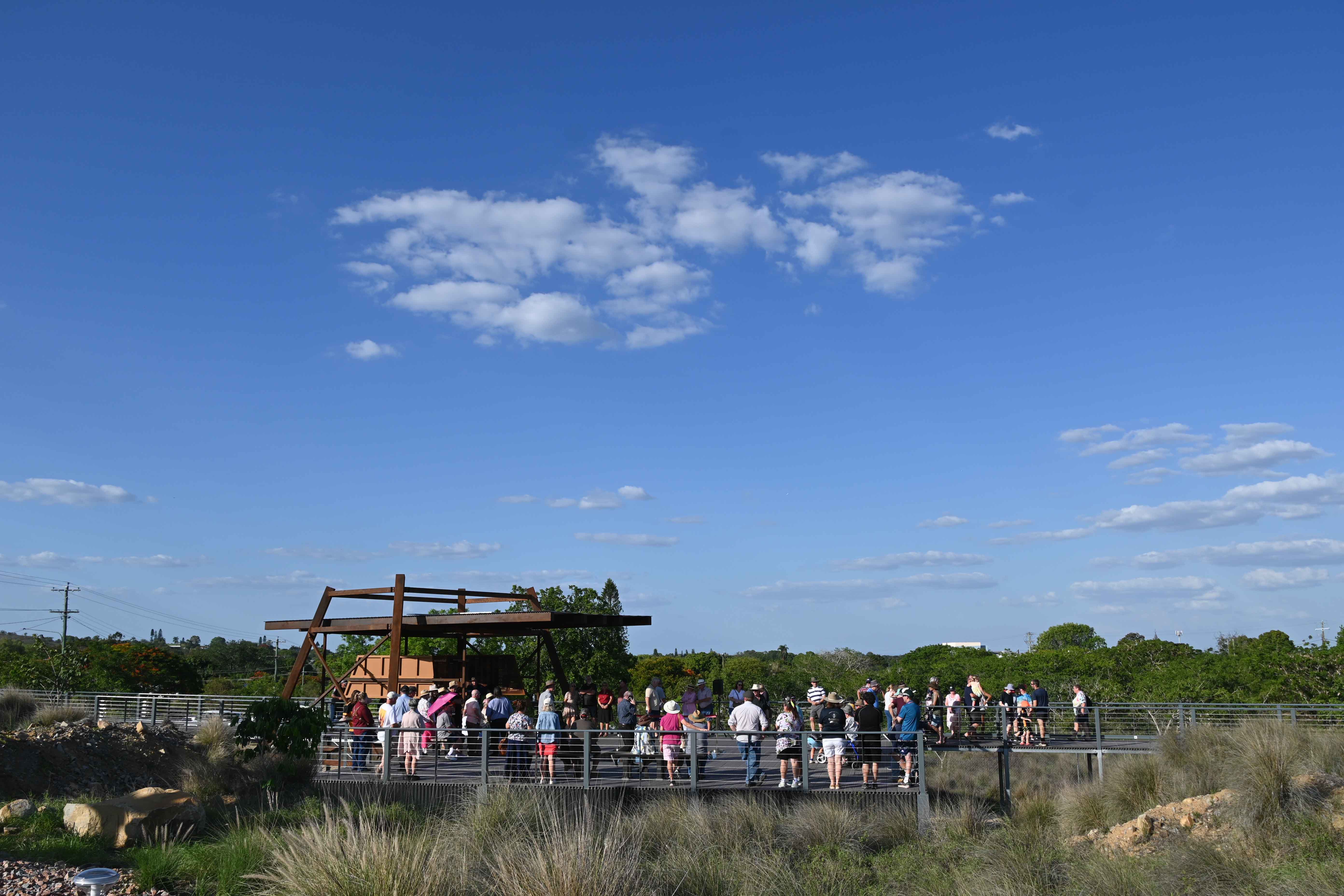 Miners' Memorial Opening