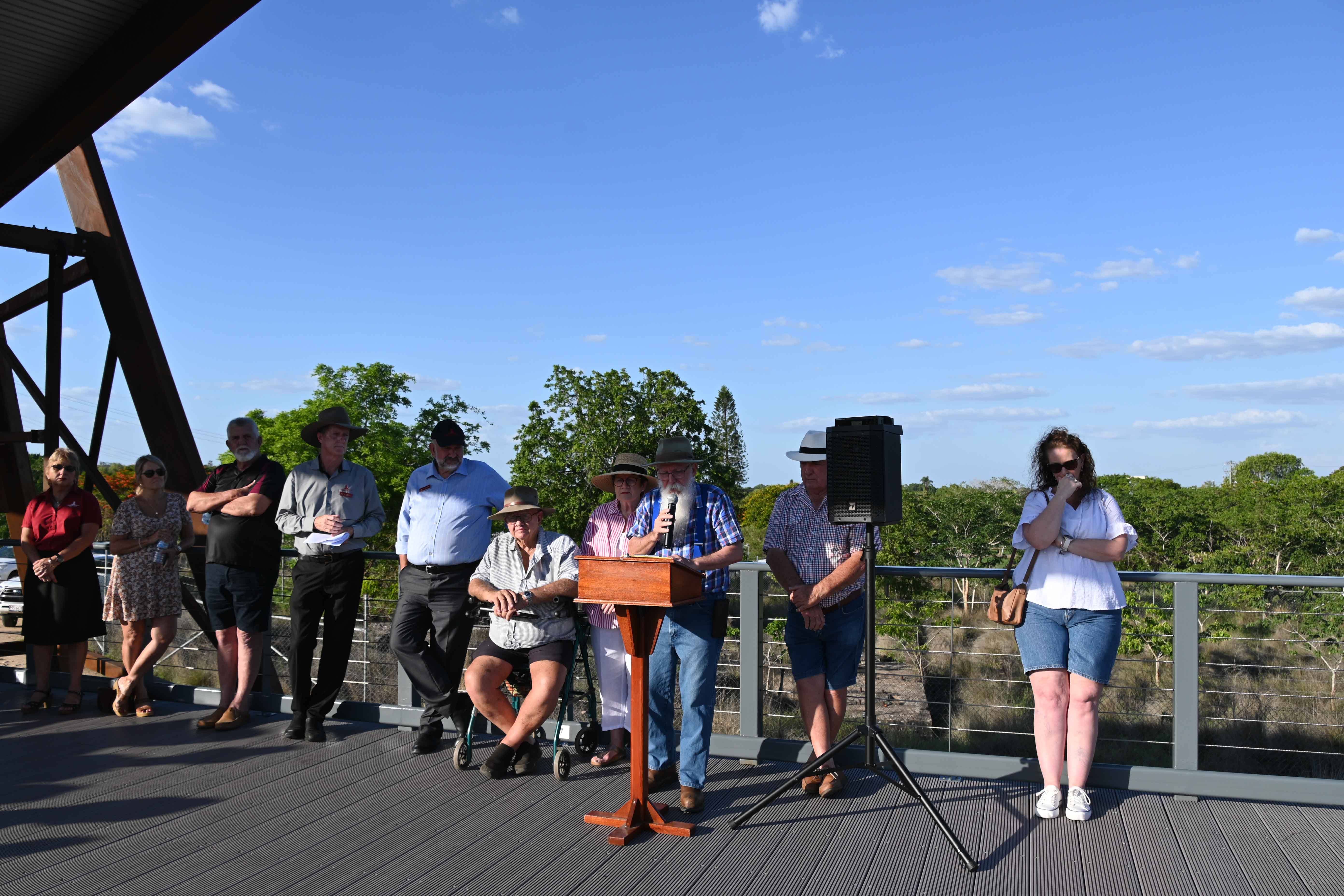 Miners' Memorial Opening