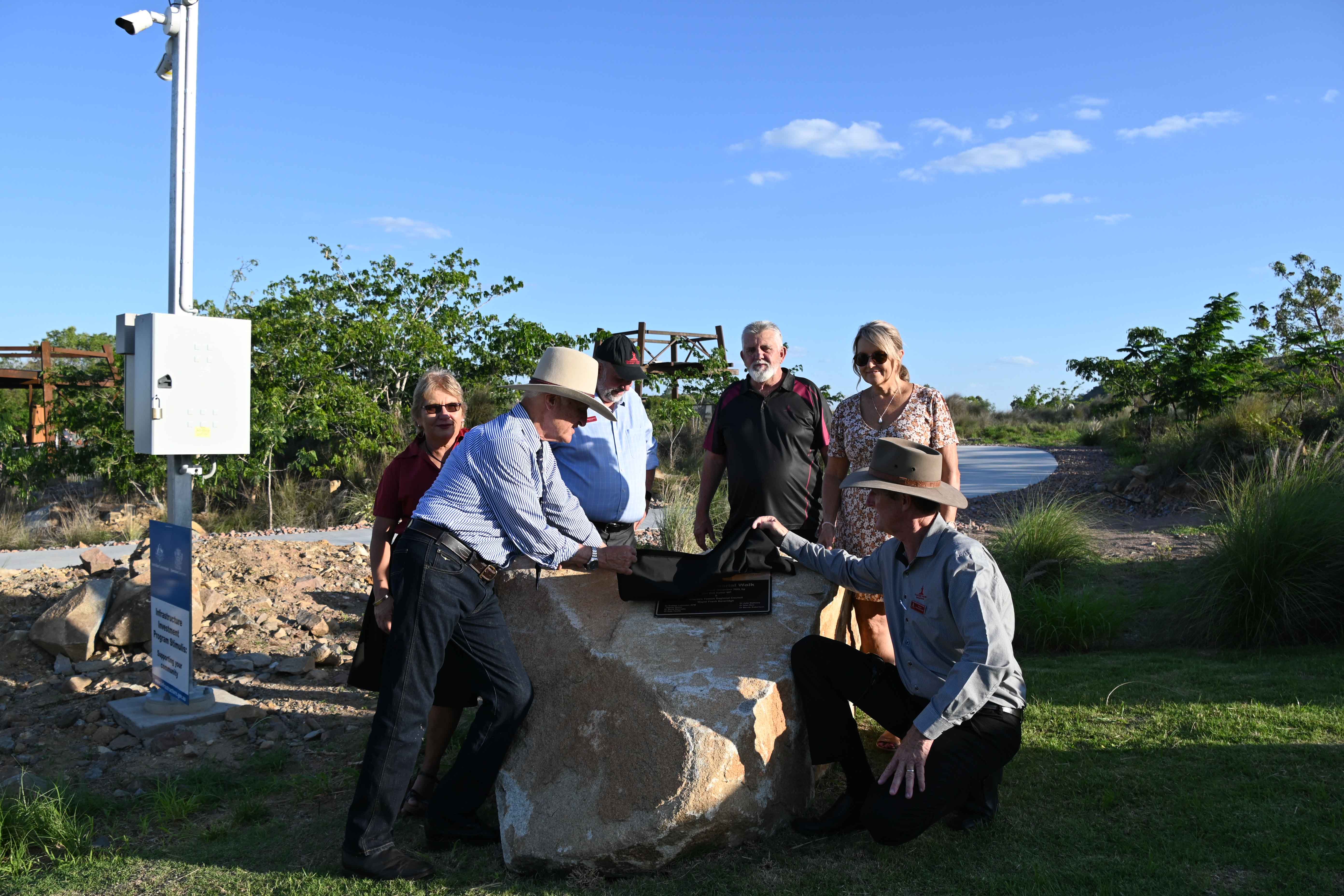 Miners' Memorial Opening