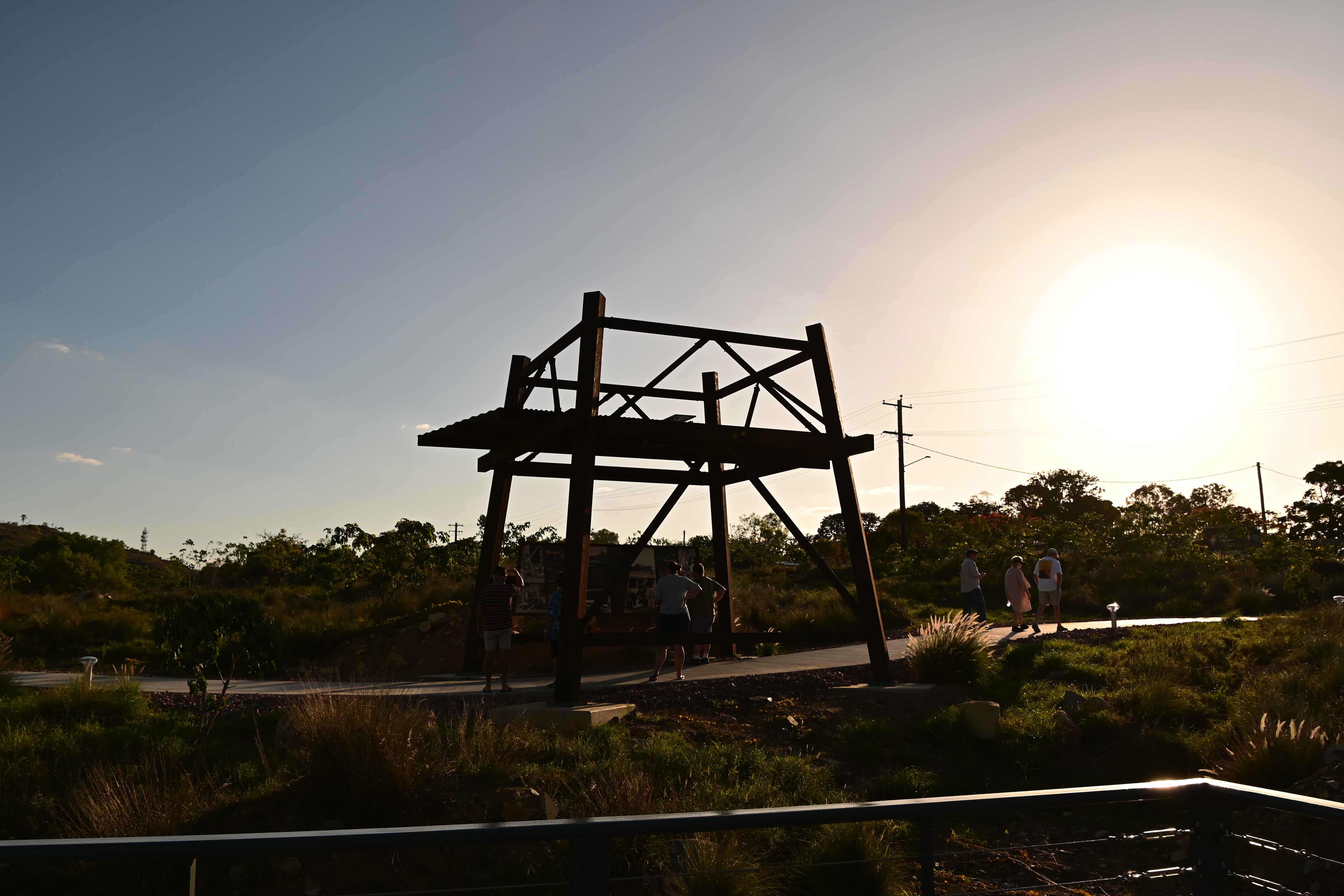 Miners' Memorial Opening