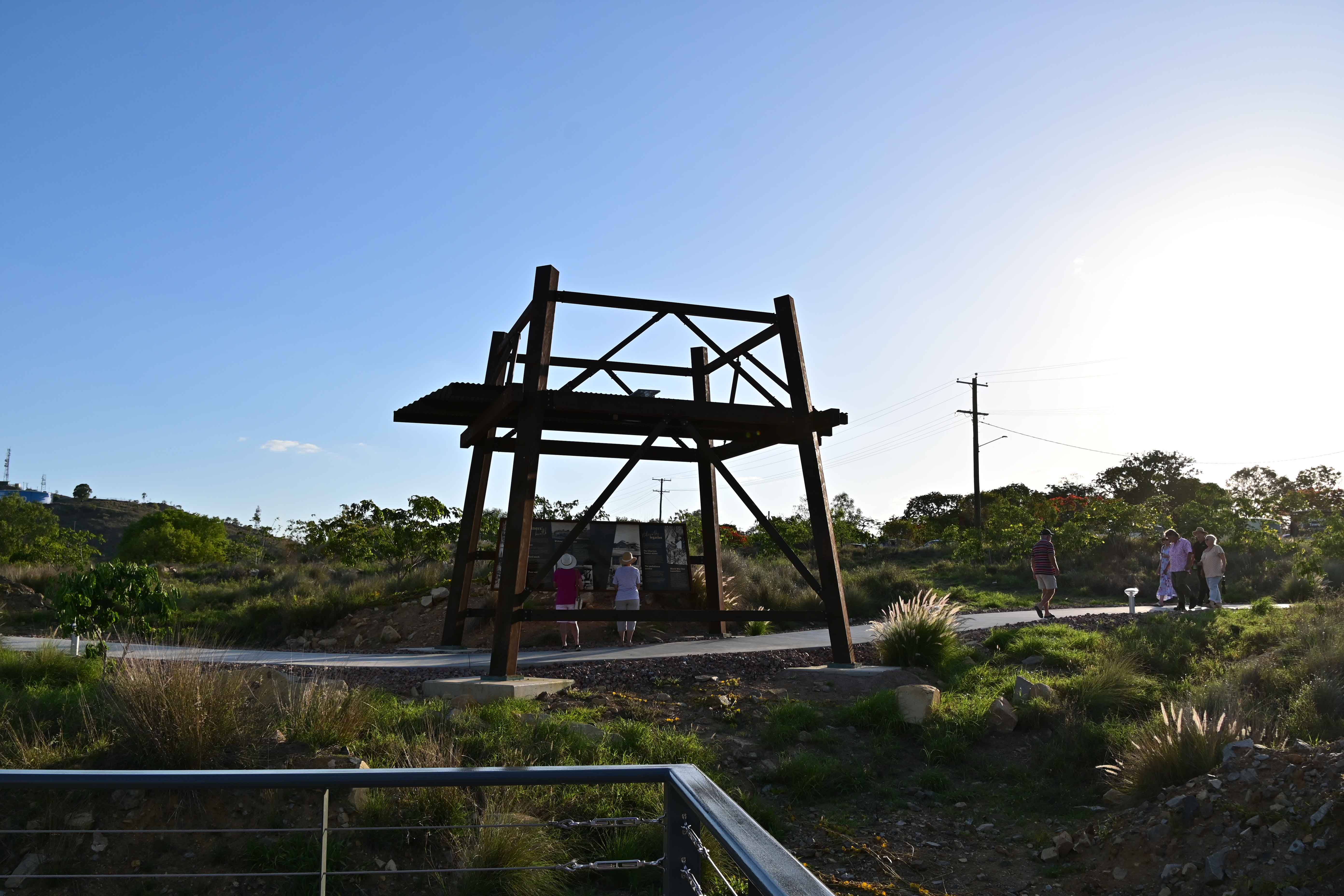 Miners' Memorial Opening
