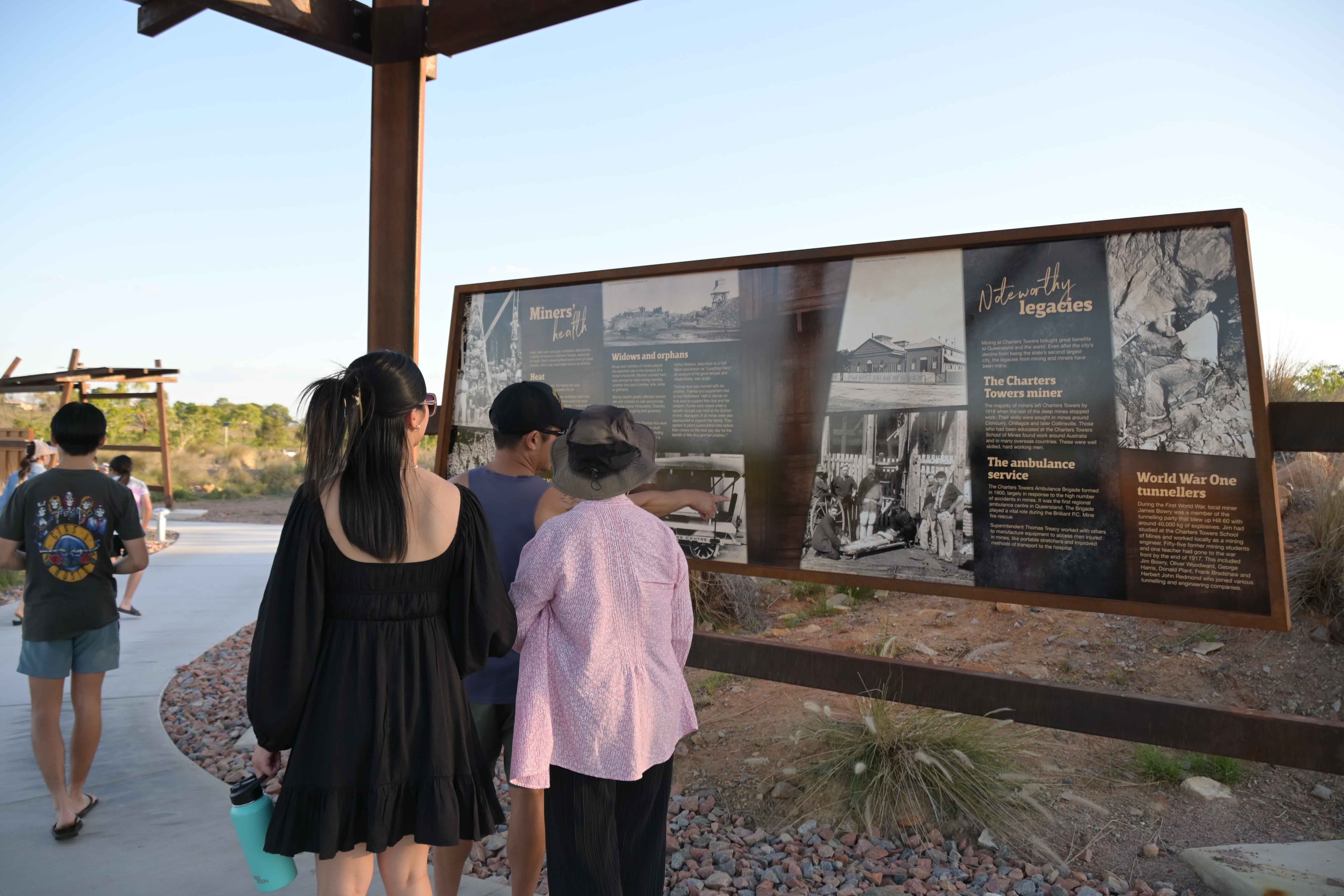 Miners' Memorial Opening