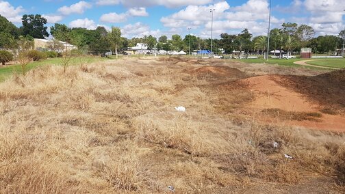 Pump Track Location before Construction